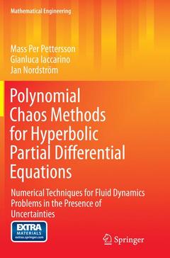 Couverture de l’ouvrage Polynomial Chaos Methods for Hyperbolic Partial Differential Equations