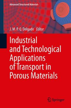 Couverture de l’ouvrage Industrial and Technological Applications of Transport in Porous Materials