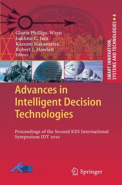 Couverture de l’ouvrage Advances in Intelligent Decision Technologies