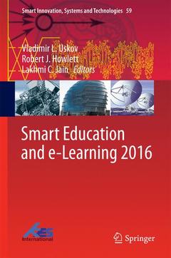 Cover of the book Smart Education and e-Learning 2016