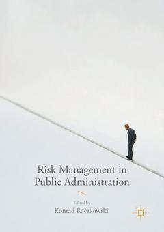 Couverture de l’ouvrage Risk Management in Public Administration