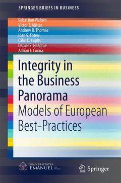 Cover of the book Integrity in the Business Panorama