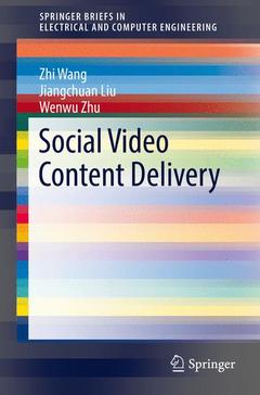 Couverture de l’ouvrage Social Video Content Delivery