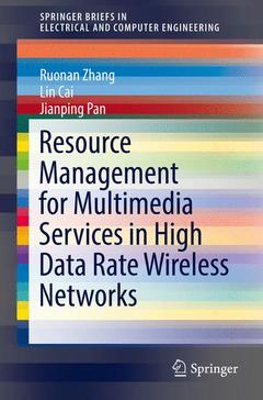 Couverture de l’ouvrage Resource Management for Multimedia Services in High Data Rate Wireless Networks