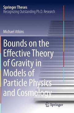 Cover of the book Bounds on the Effective Theory of Gravity in Models of Particle Physics and Cosmology
