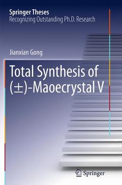 Couverture de l’ouvrage Total Synthesis of (±)-Maoecrystal V