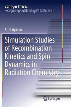 Cover of the book Simulation Studies of Recombination Kinetics and Spin Dynamics in Radiation Chemistry