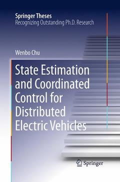 Cover of the book State Estimation and Coordinated Control for Distributed Electric Vehicles