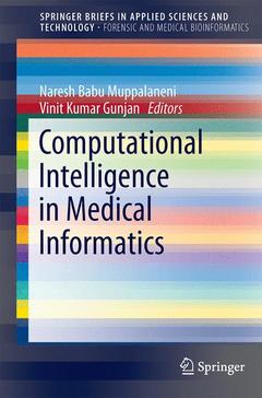 Couverture de l’ouvrage Computational Intelligence in Medical Informatics