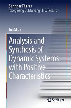 Couverture de l’ouvrage Analysis and Synthesis of Dynamic Systems with Positive Characteristics