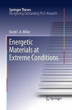 Couverture de l’ouvrage Energetic Materials at Extreme Conditions