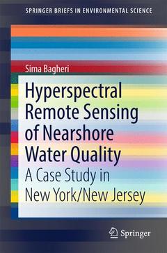 Couverture de l’ouvrage Hyperspectral Remote Sensing of Nearshore Water Quality