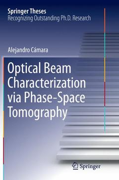 Couverture de l’ouvrage Optical Beam Characterization via Phase-Space Tomography