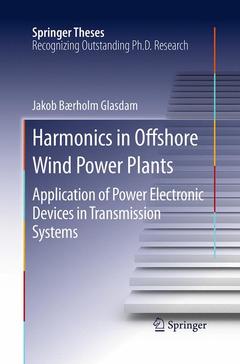 Couverture de l’ouvrage Harmonics in Offshore Wind Power Plants