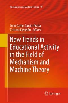 Cover of the book New Trends in Educational Activity in the Field of Mechanism and Machine Theory