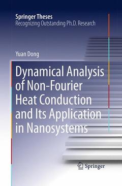 Couverture de l’ouvrage Dynamical Analysis of Non-Fourier Heat Conduction and Its Application in Nanosystems