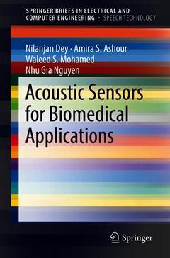 Couverture de l’ouvrage Acoustic Sensors for Biomedical Applications