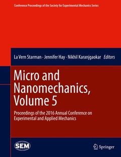Cover of the book Micro and Nanomechanics, Volume 5