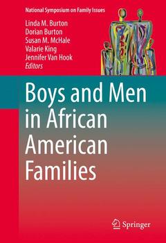 Couverture de l’ouvrage Boys and Men in African American Families