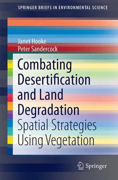 Couverture de l’ouvrage Combating Desertification and Land Degradation