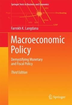 Couverture de l’ouvrage Macroeconomic Policy
