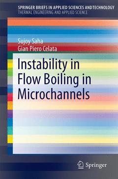 Couverture de l’ouvrage Instability in Flow Boiling in Microchannels