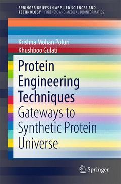 Couverture de l’ouvrage Protein Engineering Techniques