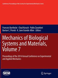 Couverture de l’ouvrage Mechanics of Biological Systems and Materials, Volume 7