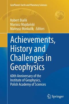 Cover of the book Achievements, History and Challenges in Geophysics
