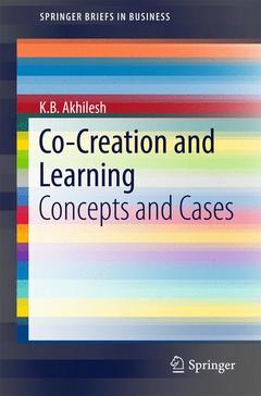 Couverture de l’ouvrage Co-Creation and Learning