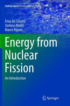 Couverture de l’ouvrage Energy from Nuclear Fission