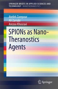 Couverture de l’ouvrage SPIONs as Nano-Theranostics Agents