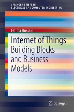 Couverture de l’ouvrage Internet of Things