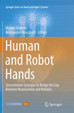 Couverture de l’ouvrage Human and Robot Hands