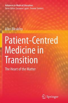 Couverture de l’ouvrage Patient-Centred Medicine in Transition