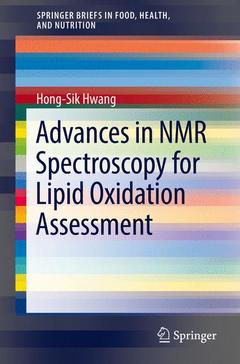 Couverture de l’ouvrage Advances in NMR Spectroscopy for Lipid Oxidation Assessment
