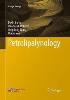 Couverture de l’ouvrage Petrolipalynology