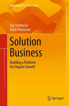 Couverture de l’ouvrage Solution Business