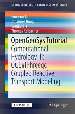 Couverture de l’ouvrage OpenGeoSys Tutorial