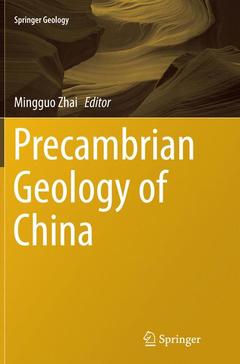 Couverture de l’ouvrage Precambrian Geology of China