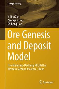 Couverture de l’ouvrage Ore Genesis and Deposit Model