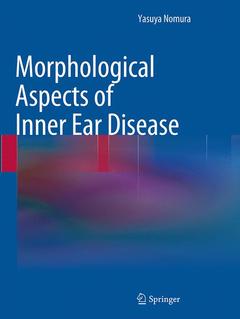 Couverture de l’ouvrage Morphological Aspects of Inner Ear Disease