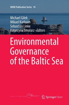 Couverture de l’ouvrage Environmental Governance of the Baltic Sea