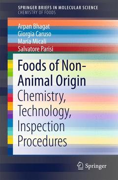 Couverture de l’ouvrage Foods of Non-Animal Origin