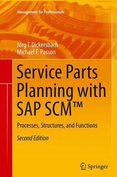 Couverture de l’ouvrage Service Parts Planning with SAP SCM™