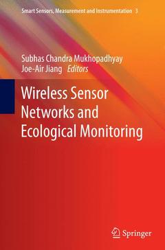 Couverture de l’ouvrage Wireless Sensor Networks and Ecological Monitoring