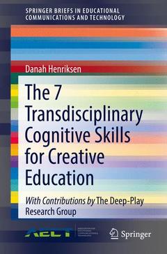 Couverture de l’ouvrage The 7 Transdisciplinary Cognitive Skills for Creative Education 