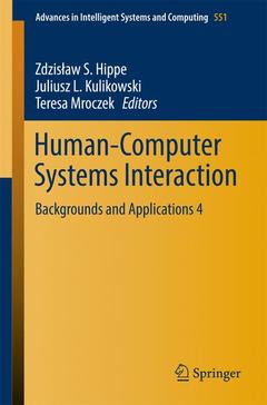 Couverture de l’ouvrage Human-Computer Systems Interaction