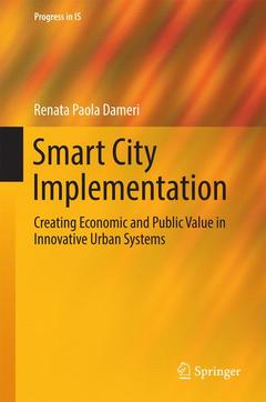 Couverture de l’ouvrage Smart City Implementation