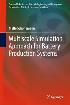 Couverture de l’ouvrage Multiscale Simulation Approach for Battery Production Systems